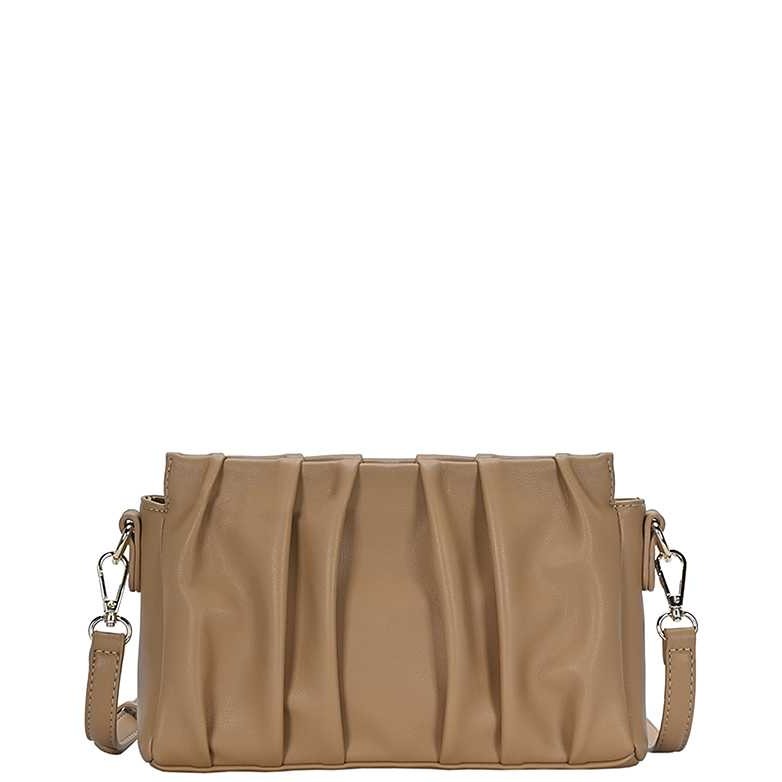 Stylish Smooth Wrinkled Crossbody Bag