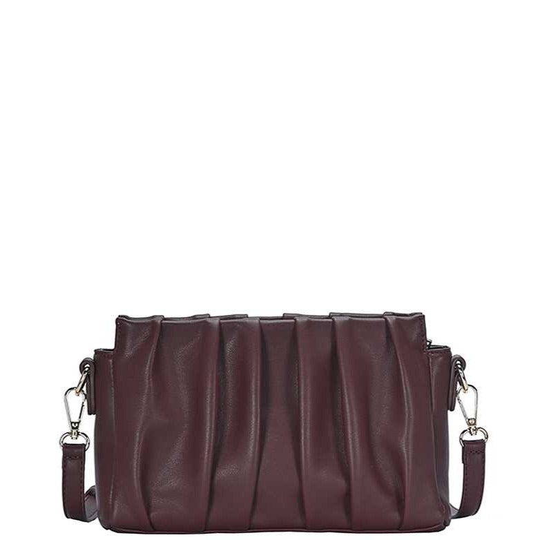 Stylish Smooth Wrinkled Crossbody Bag