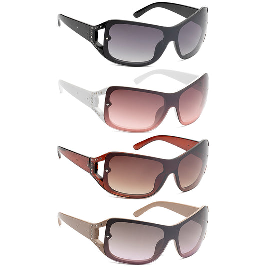 Modern Shape Square Sunglasses in Multiple Tones